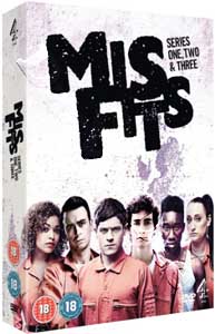 Misfits - Series 1, 2, 3 | Mis fits - Series One, Two and Three  |   DVD